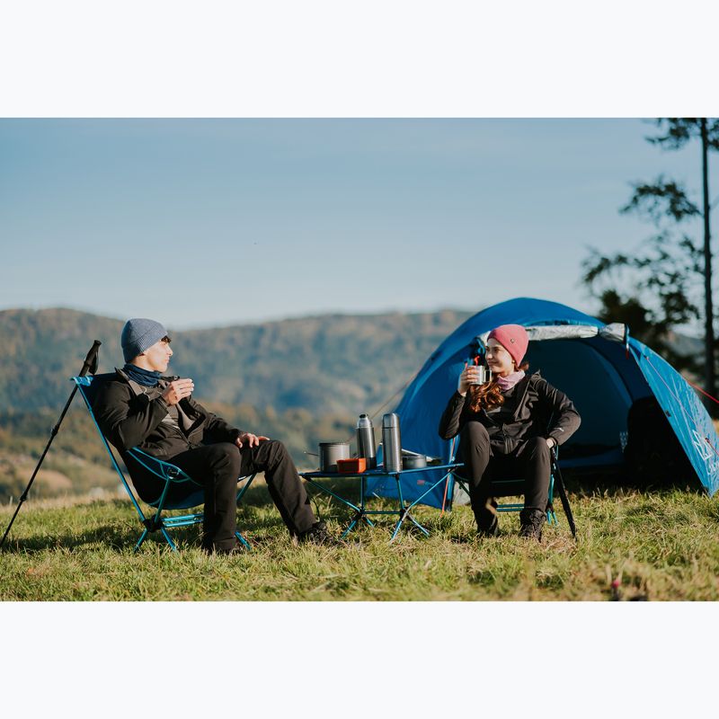 Kempingový stan pre 3 osoby KADVA CAMPdome 3 niebieski 21