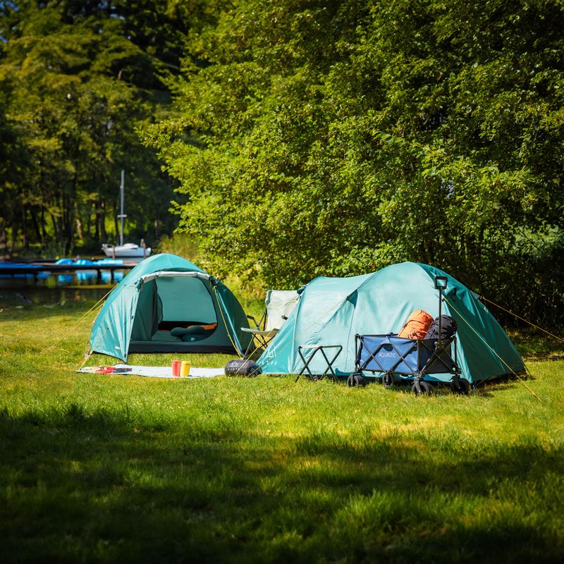 Stanový stan pre 4 osoby KADVA CAMPdome 4 zelený 5