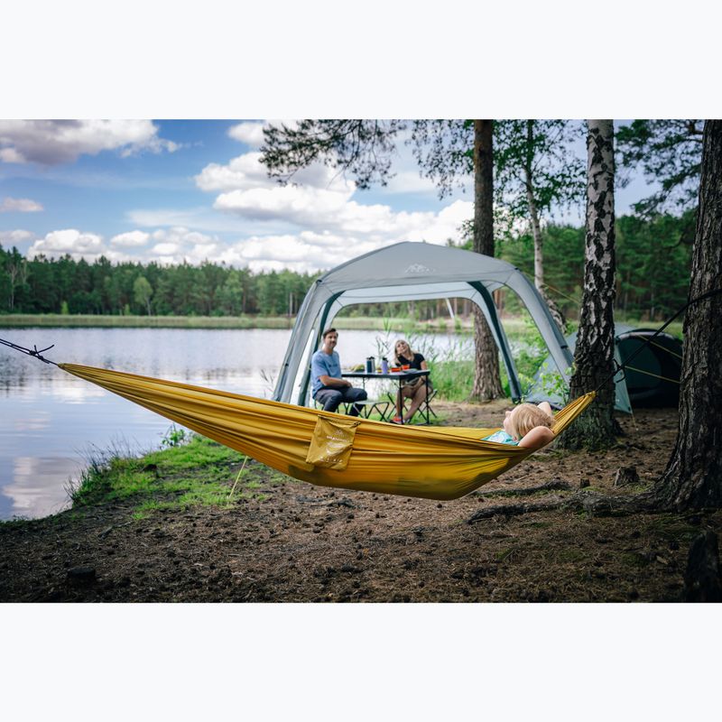 Hamak turistický KADVA Sailo Hammock ultralight žltý 2