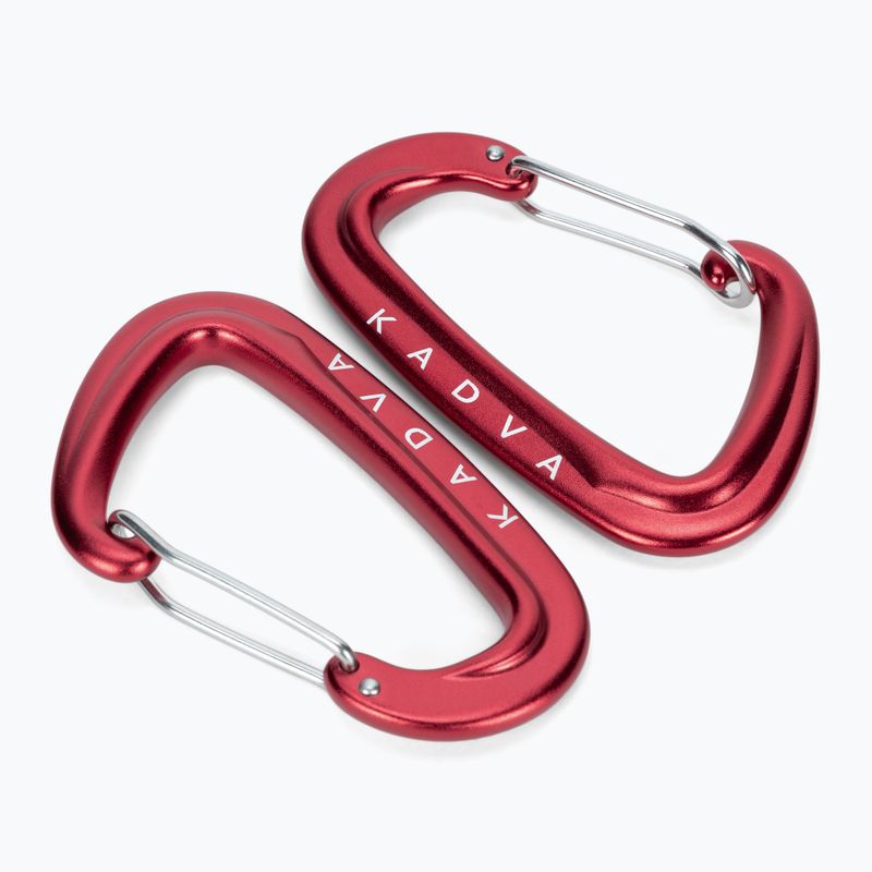 Karabína na montáž hamaku KADVA Hammock Carabinier červená 4