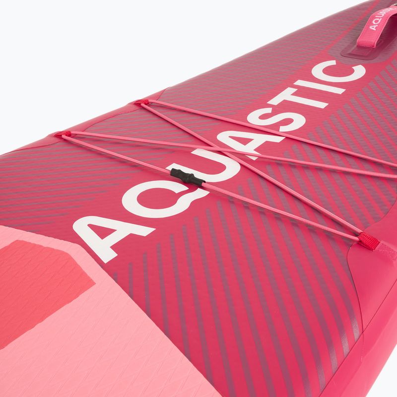 Súprava doska SUP nafukovacia AQUASTIC Perth 9'10" pink 7