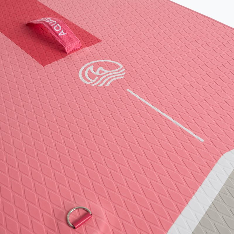 Súprava doska SUP nafukovacia AQUASTIC Perth 9'10" pink 8