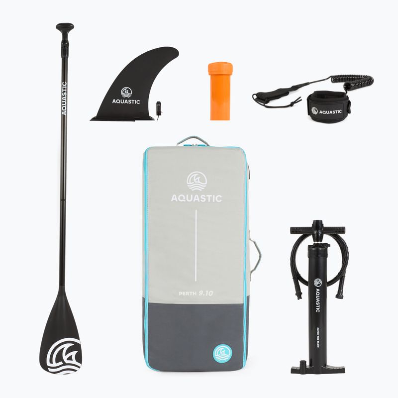 SUP AQUASTIC Perth 9'10" doska ružová 17