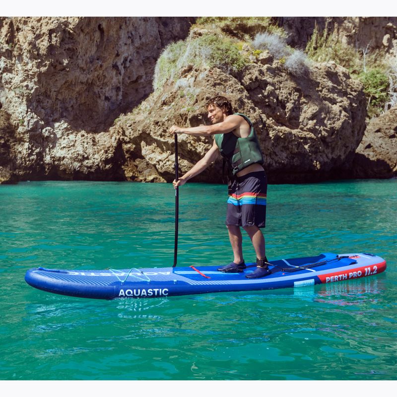 SUP doska AQUASTIC Perth Pro 11'2" allround navy blue 25