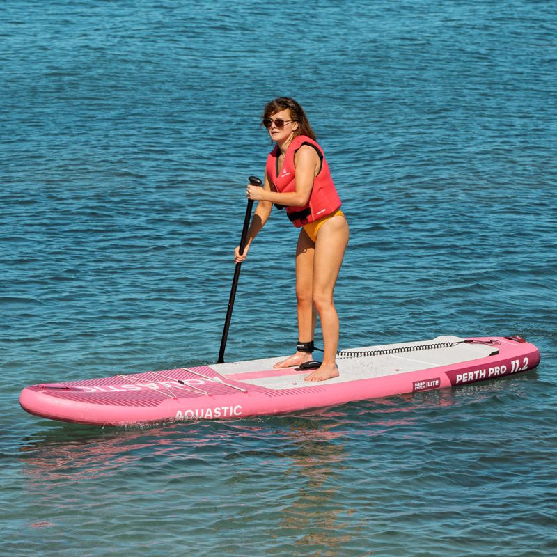 Paddleboard AQUASTIC Perth Pro 11'2" all-round pink 24