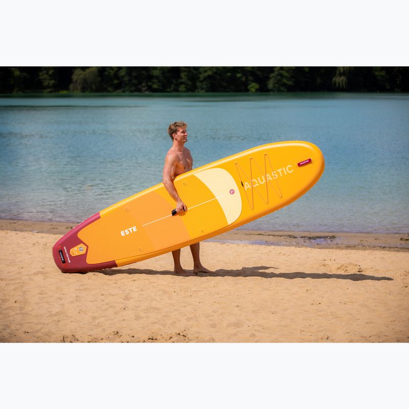 Súprava doska SUP nafukovacia AQUASTIC This 12'0" orange 20