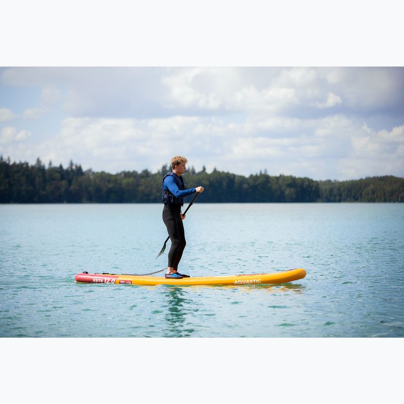 Súprava doska SUP nafukovacia AQUASTIC This 12'0" orange 21