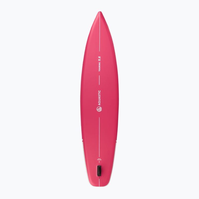 Súprava doska SUP nafukovacia AQUASTIC Touring 11'6" pink 4