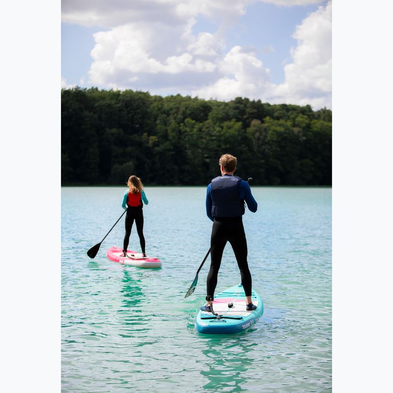 Súprava doska SUP nafukovacia AQUASTIC Touring 11'6" pink 22
