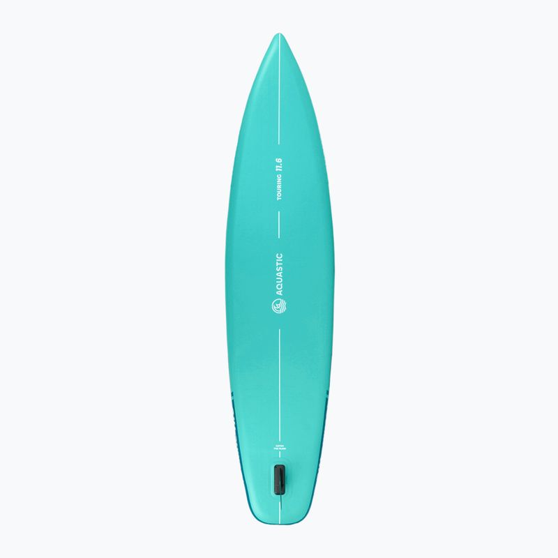Súprava doska SUP nafukovacia AQUASTIC Touring 11'6" green 4