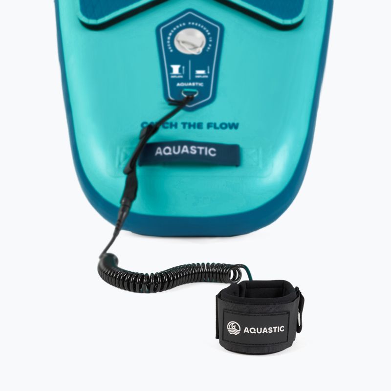 Súprava doska SUP nafukovacia AQUASTIC Touring 11'6" green 10