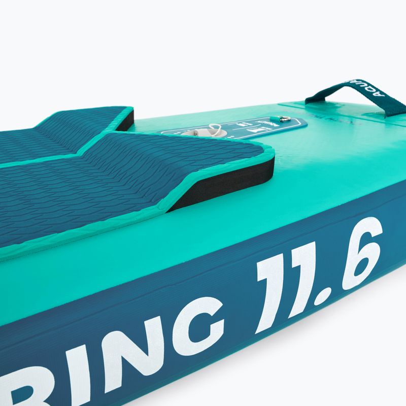 Súprava doska SUP nafukovacia AQUASTIC Touring 11'6" green 11