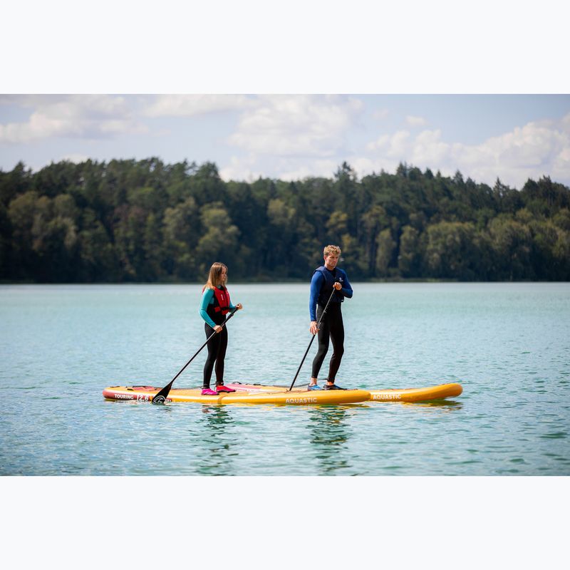SUP AQUASTIC Touring 12'6" doska oranžová 22