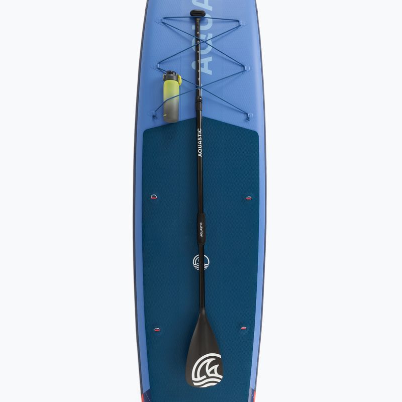 Súprava doska SUP nafukovacia AQUASTIC Touring Pro 14'0" dark blue 10