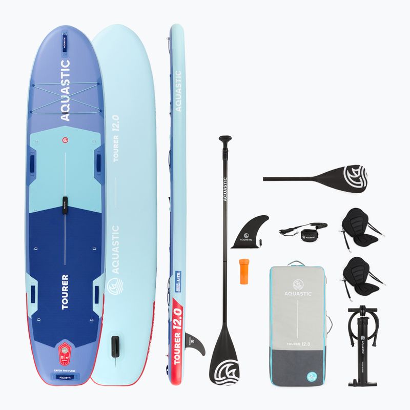 SUP AQUASTIC Tourer 12'0" board blue