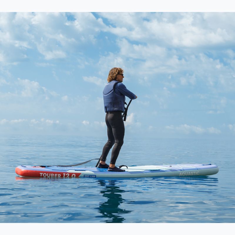 Súprava doska SUP nafukovacia AQUASTIC Tourer 12'0" 2-os blue 24
