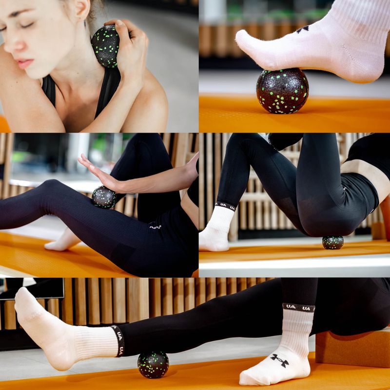 Masážna súprava XTREXO TRX-MST030 malá čierno-žltá  4