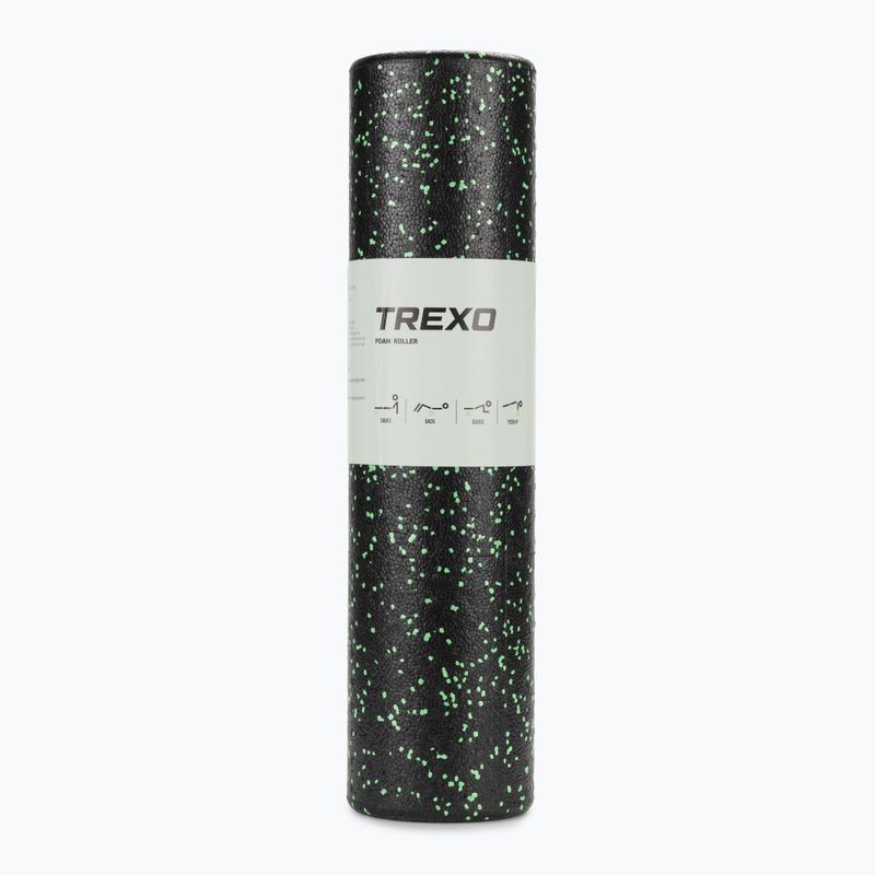 Masážny valec TREXO TRX-MSR060 60 cm čierny/limetkový  5