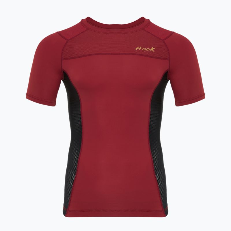 Pánsky Rushguard HOOK FIGHTING Rashguard Base red 7