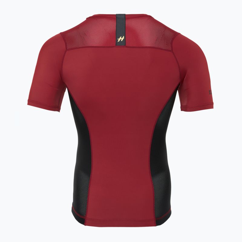 Pánsky Rushguard HOOK FIGHTING Rashguard Base red 8