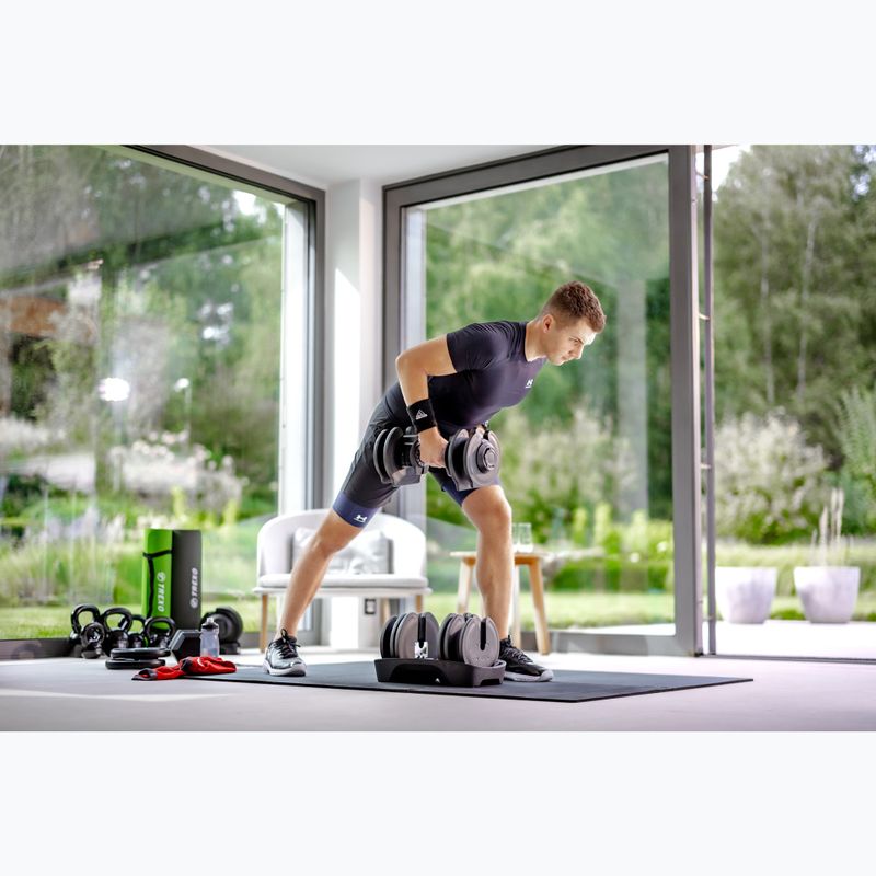 Nastaviteľná činka XTREXO TXO-B4W001 40 kg čierna 3