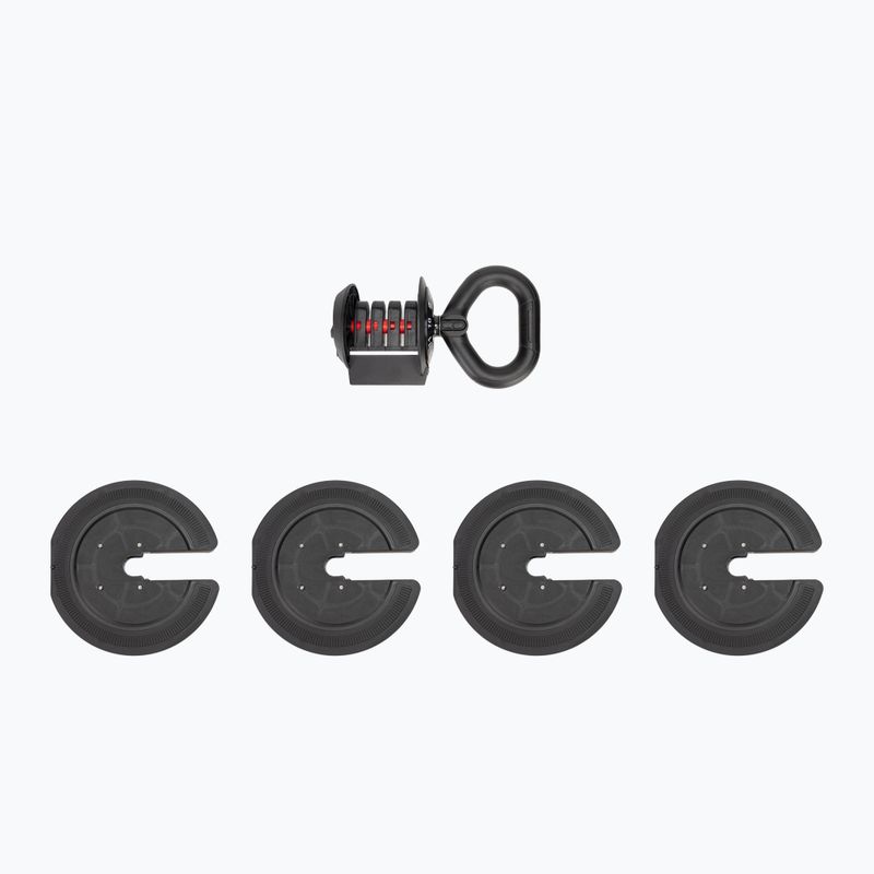 XTREXO TXO-B4W004 12 kg nastaviteľná činka čierna 13