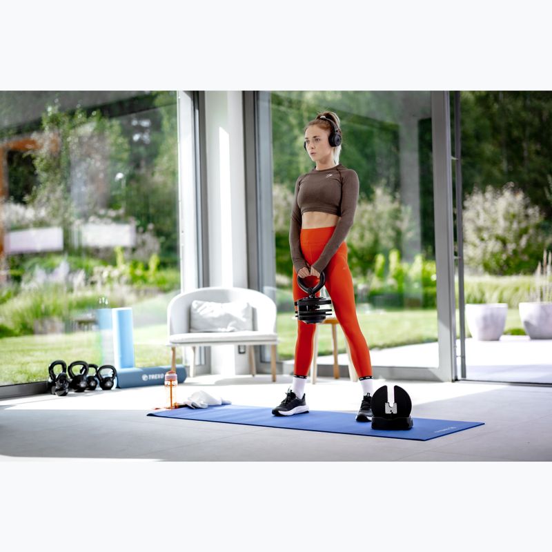 XTREXO TXO-B4W004 12 kg nastaviteľná činka čierna 4