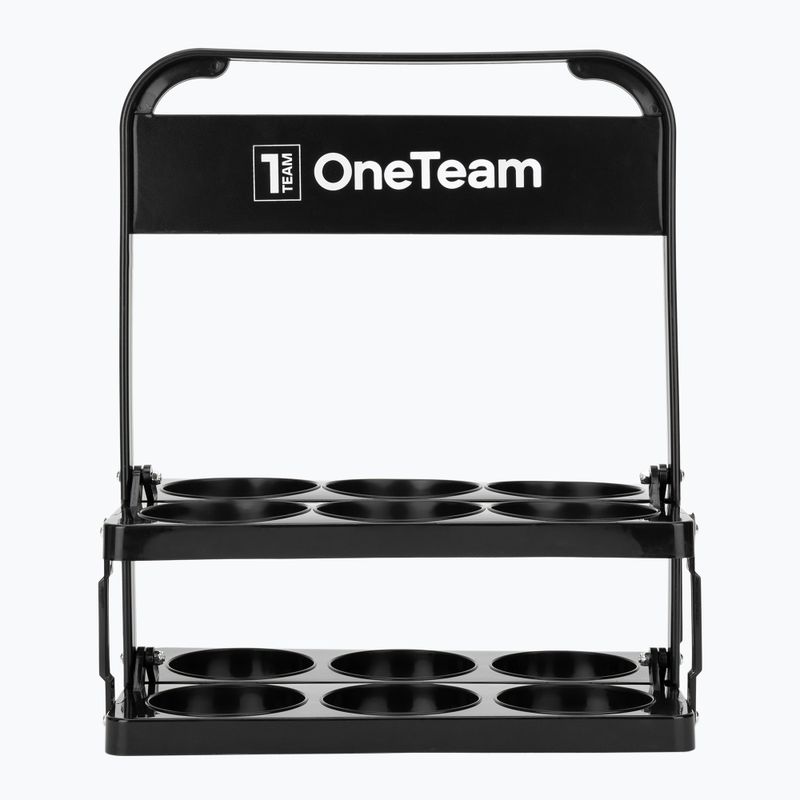 Košík na fľaše OneTeam Water Bottle Carries black 2