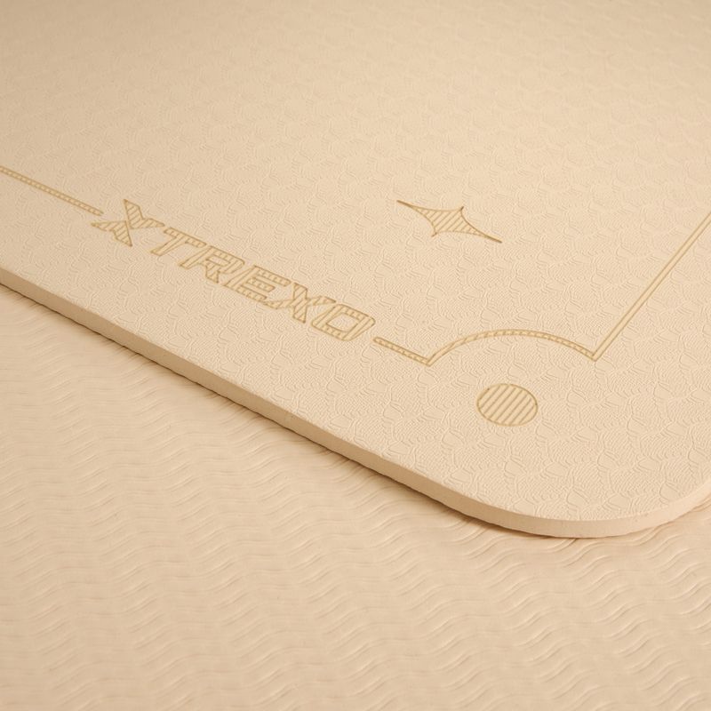 Podložka na jogu XTREXO TXO-B4Z001-BZ 6 mm svetlohnedá 6