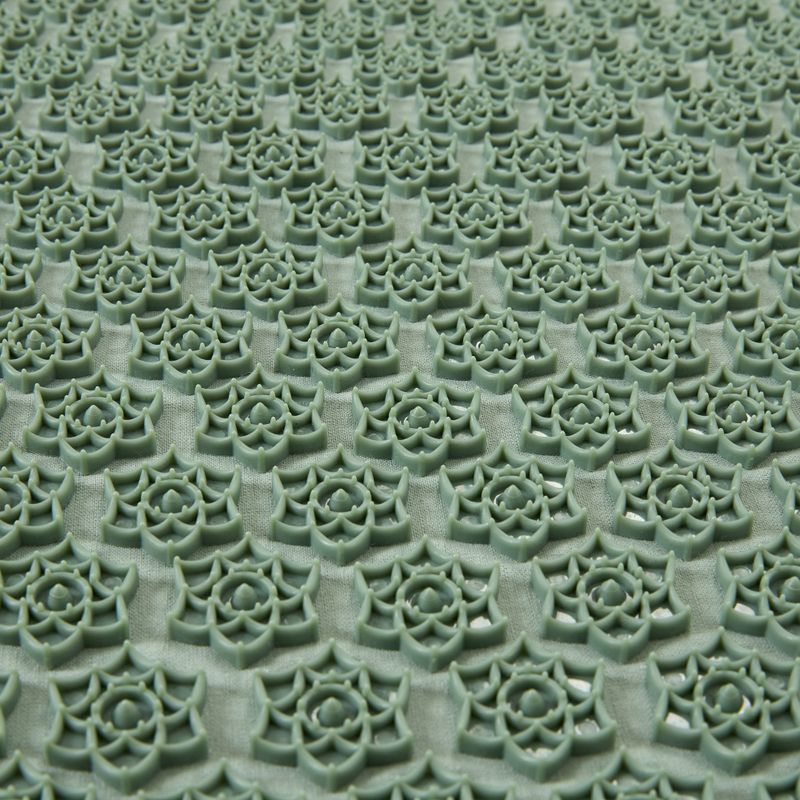 Akupresúrna podložka XTREXO s vankúšom TXO-B4Z004-GN zelená 6