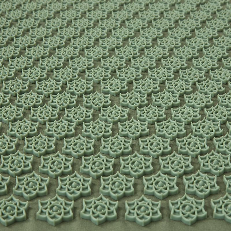 Akupresúrna podložka XTREXO ECO s vankúšom TXO-B4Z006-GN zelená 7