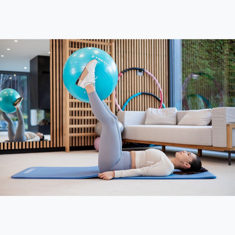 Gymball XTREXO TXO-B4Z007-GN 55 cm tyrkysová 4