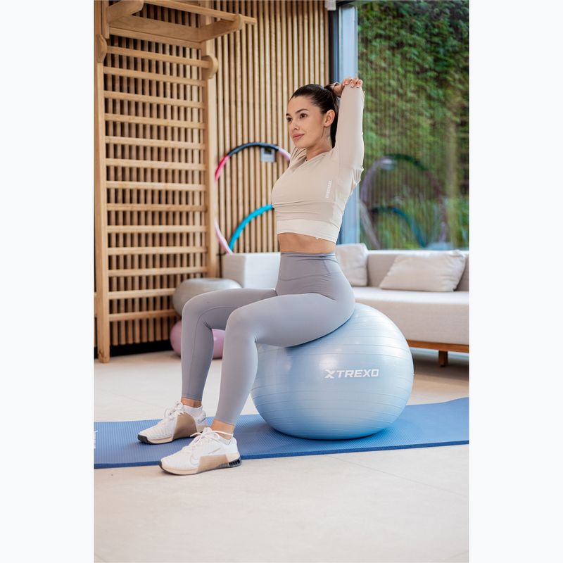 XTREXO Gymball TXO-B4Z008-BL 65 cm modrá 3