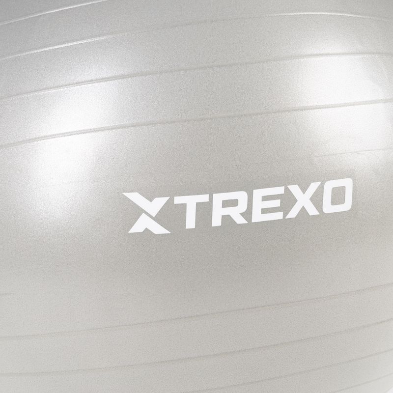 XTREXO Gymball TXO-B4Z009-GY 75 cm sivá 6