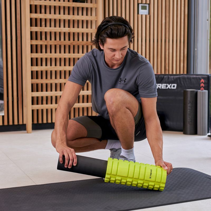 Valček roller XTREXO 2 v 1 TXO-B4Z029-GN limetkovo zelený 4