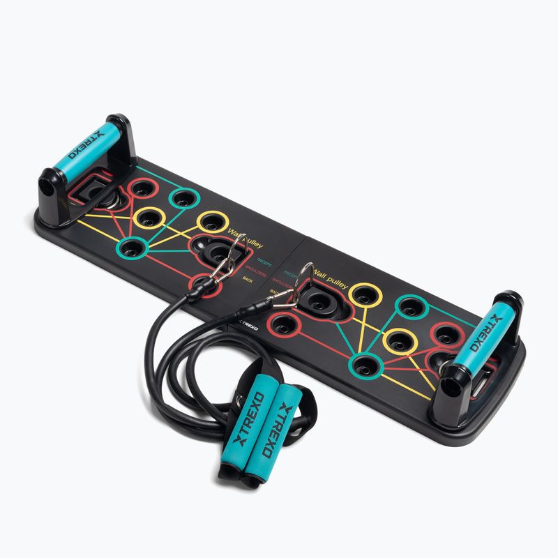 Multifunkčná plošina s rukoväťami a expandérom XTREXO skladacia TXO-B4Z045-BK čierna