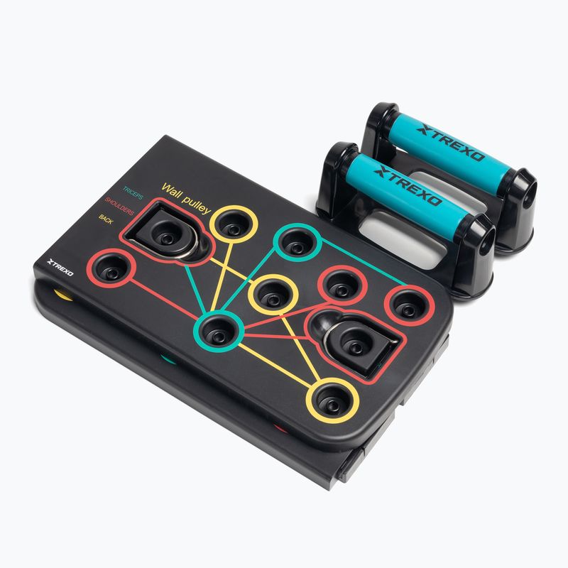 Multifunkčná plošina s rukoväťami a expandérom XTREXO skladacia TXO-B4Z045-BK čierna 4