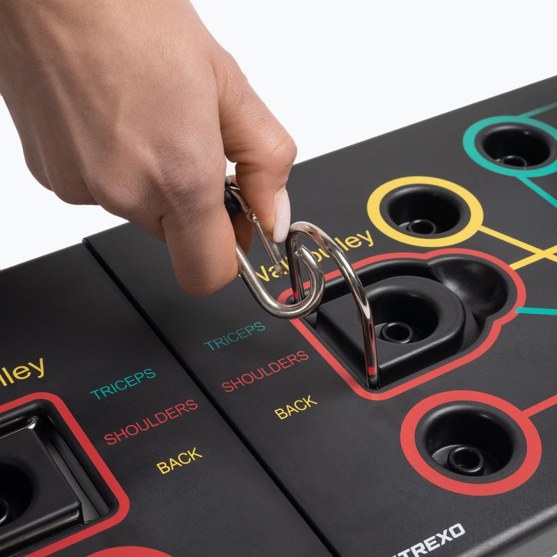 Multifunkčná plošina s rukoväťami a expandérom XTREXO skladacia TXO-B4Z045-BK čierna 18