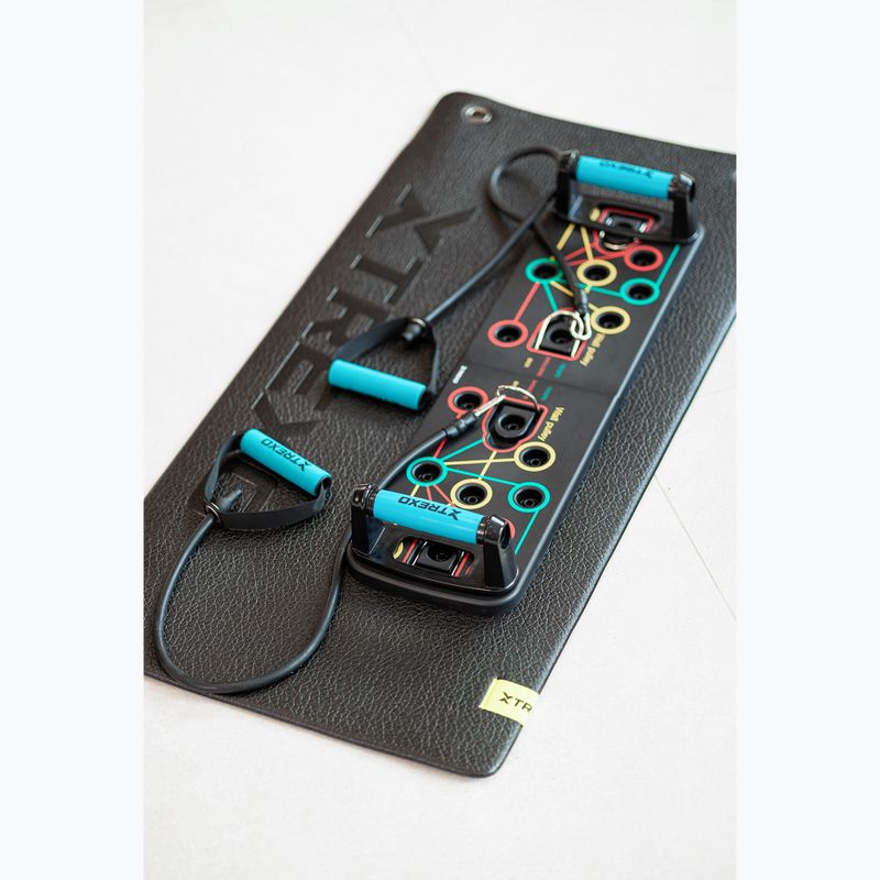 Multifunkčná plošina s rukoväťami a expandérom XTREXO skladacia TXO-B4Z045-BK čierna 11