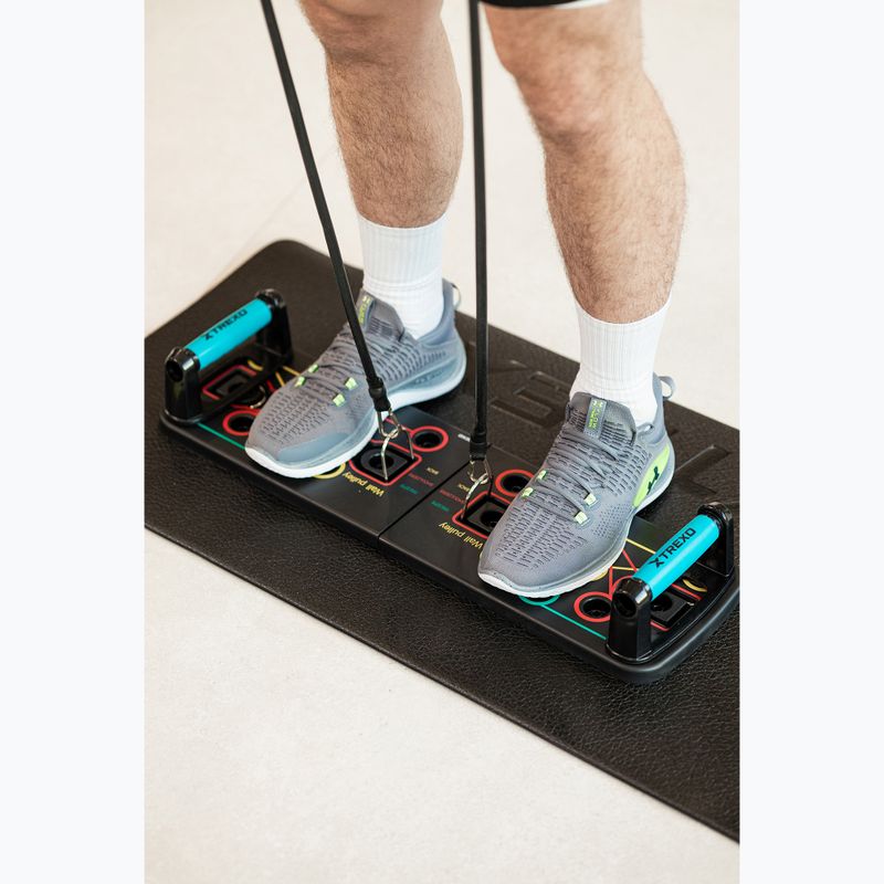 Multifunkčná plošina s rukoväťami a expandérom XTREXO skladacia TXO-B4Z045-BK čierna 10