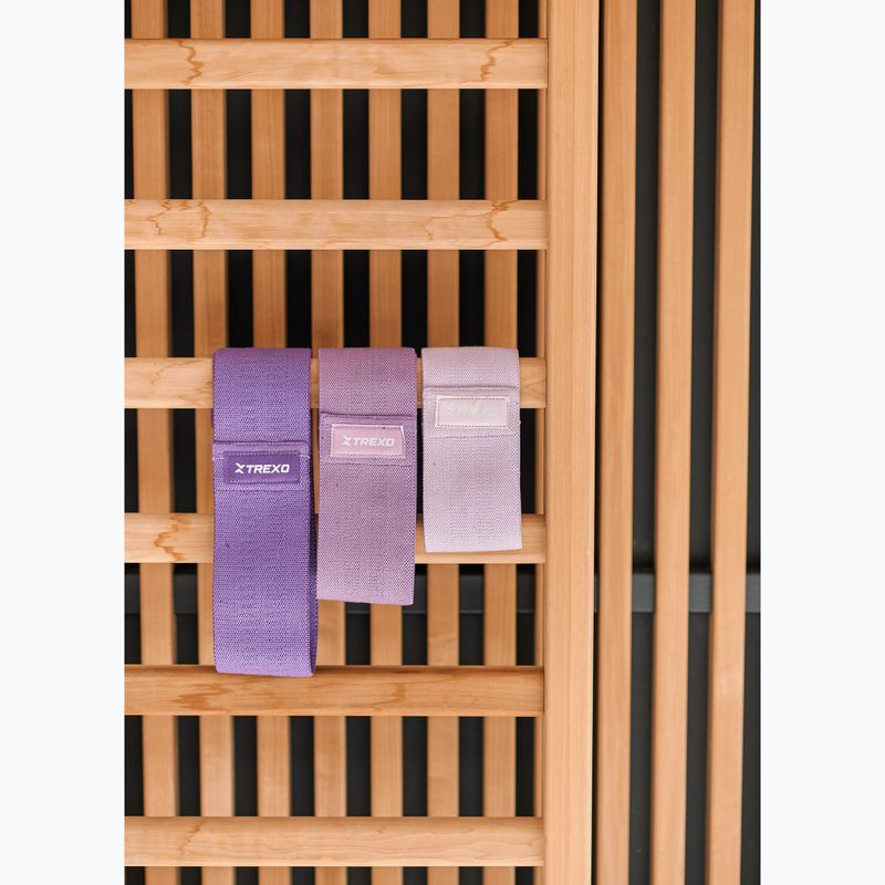 Sada textilných pások 3 ks XTREXO TXO-B4Z054-ALL viacfarebné 9