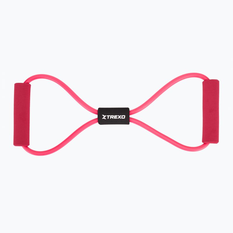 Gumový expandér na cvičenie XTREXO TXO-B4Z056-PK ružový 8