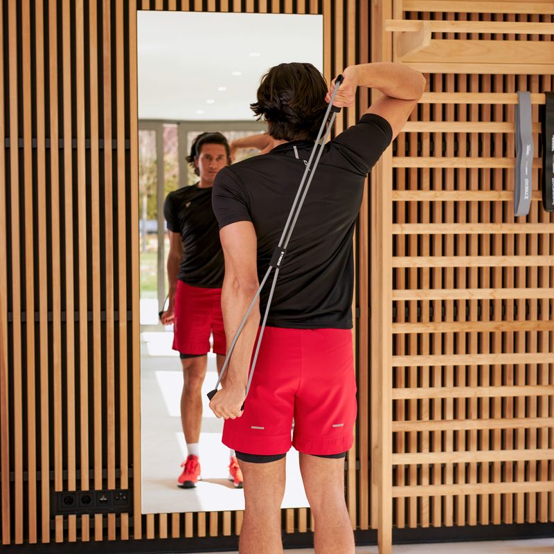 Gumový expandér na cvičenie XTREXO TXO-B4Z058-GY sivý 4