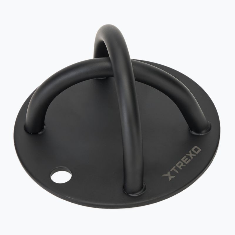 Nástenný držiak na cvičebné pásy XTREXO TXO-B4Z064-BK čierny
