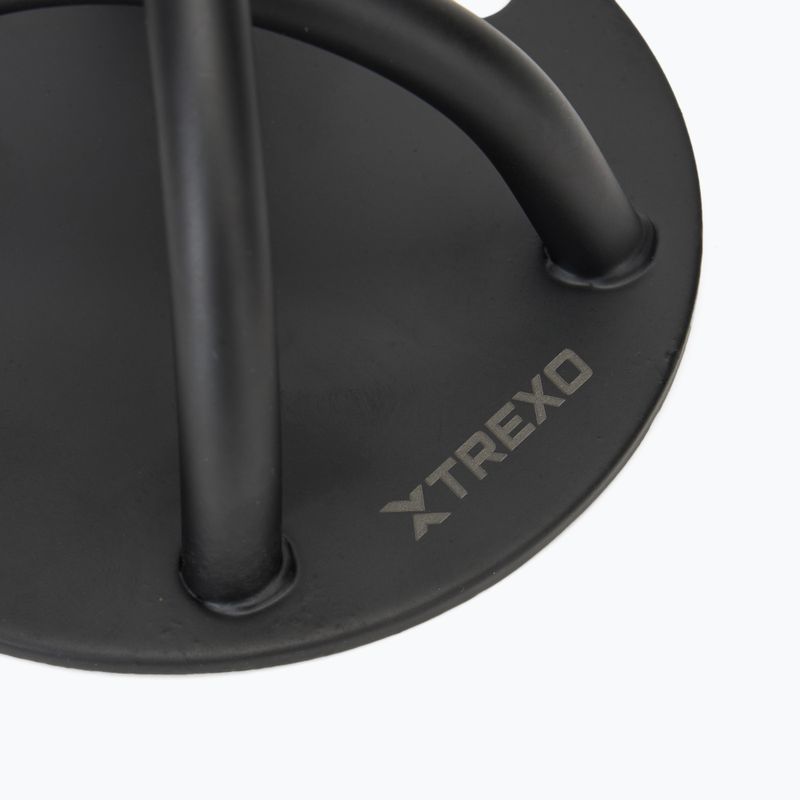 Nástenný držiak na cvičebné pásy XTREXO TXO-B4Z064-BK čierny 3