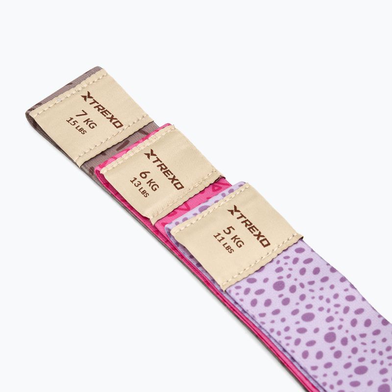 Súprava vyšívaných stúh XTREXO TXO-B4Z065-ALL viacfarebná 4