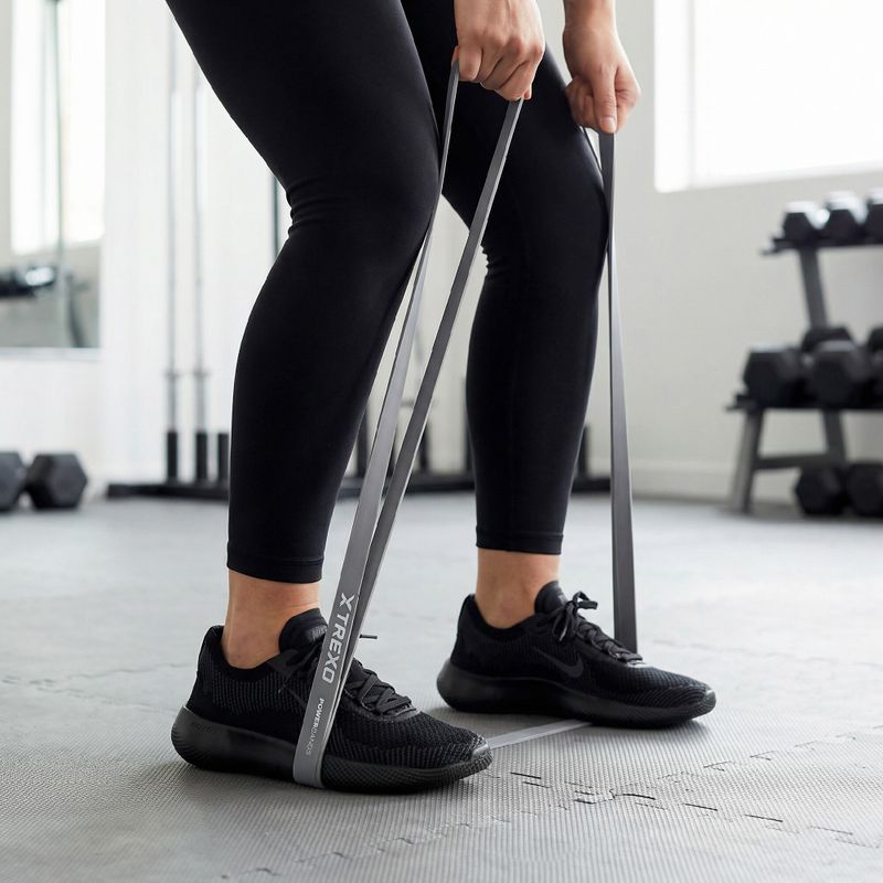 XTREXO rehabilitačná páska TXO-B4Z071-GY 9-11 kg sivá 3