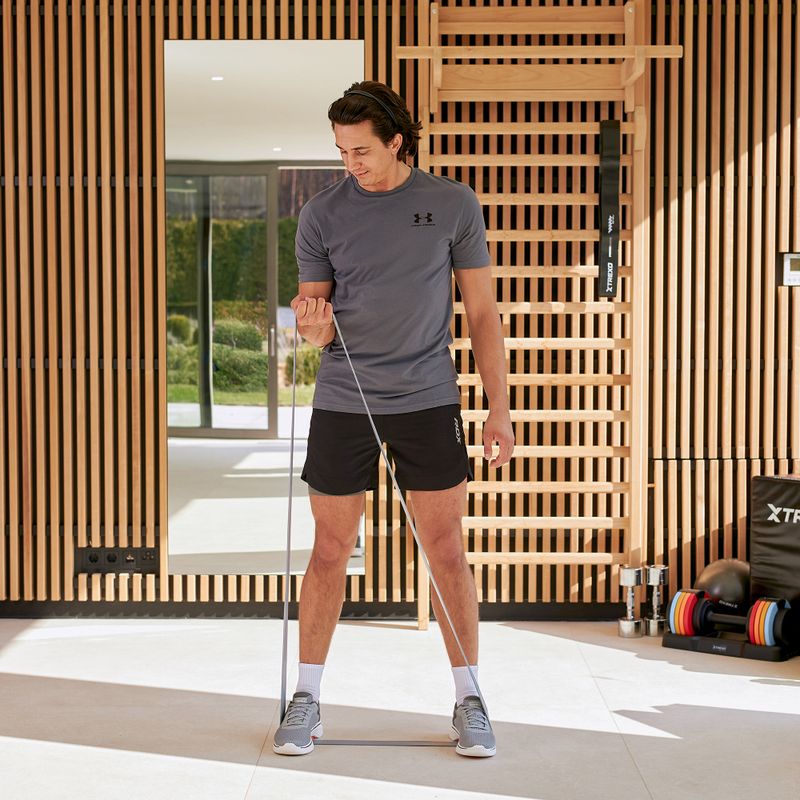 XTREXO rehabilitačná páska TXO-B4Z071-GY 9-11 kg sivá 5