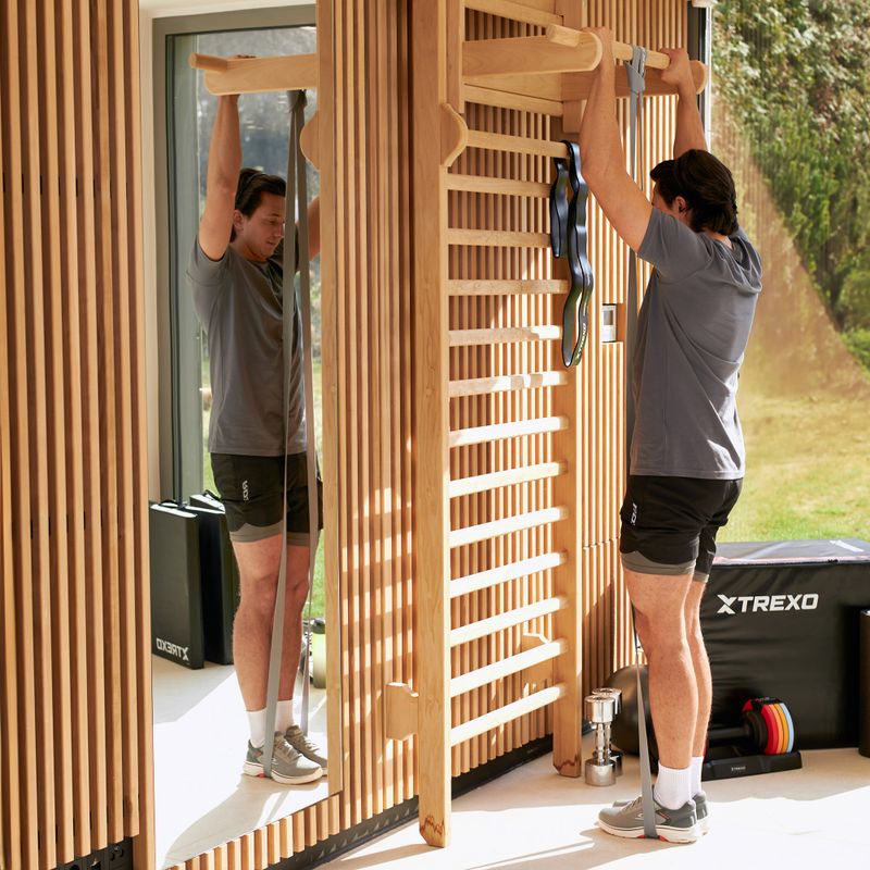 XTREXO rehabilitačná páska TXO-B4Z071-GY 9-11 kg sivá 7