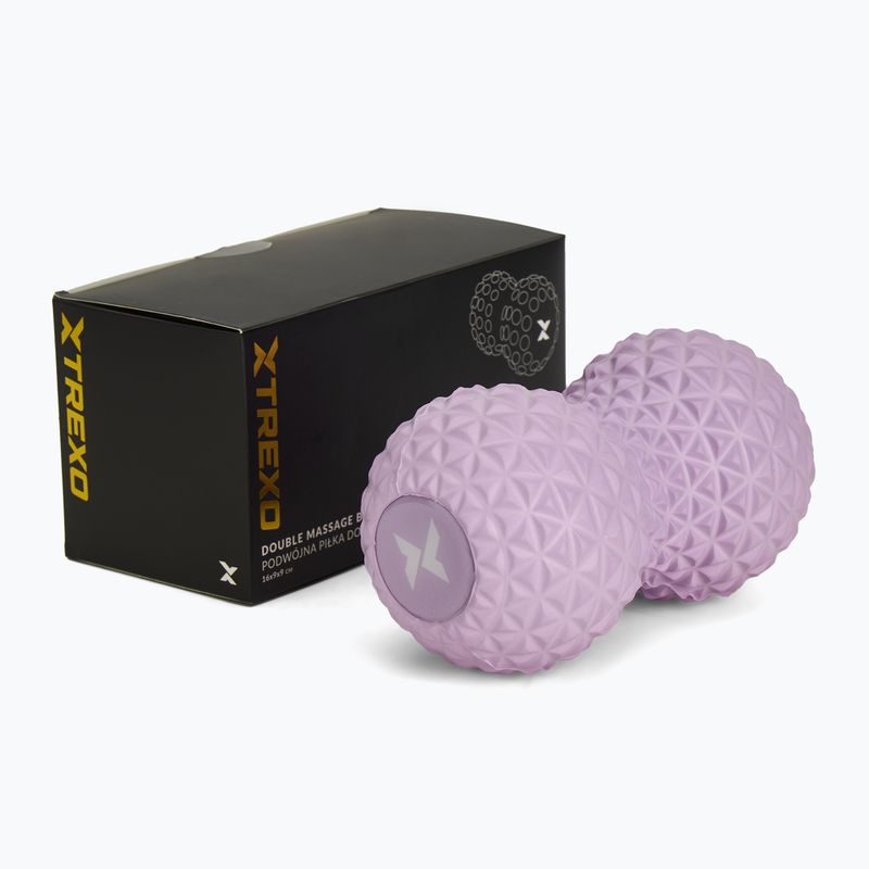 Dvojitý masážny balónik TREXO TXO-B4Z075-VT purple 3